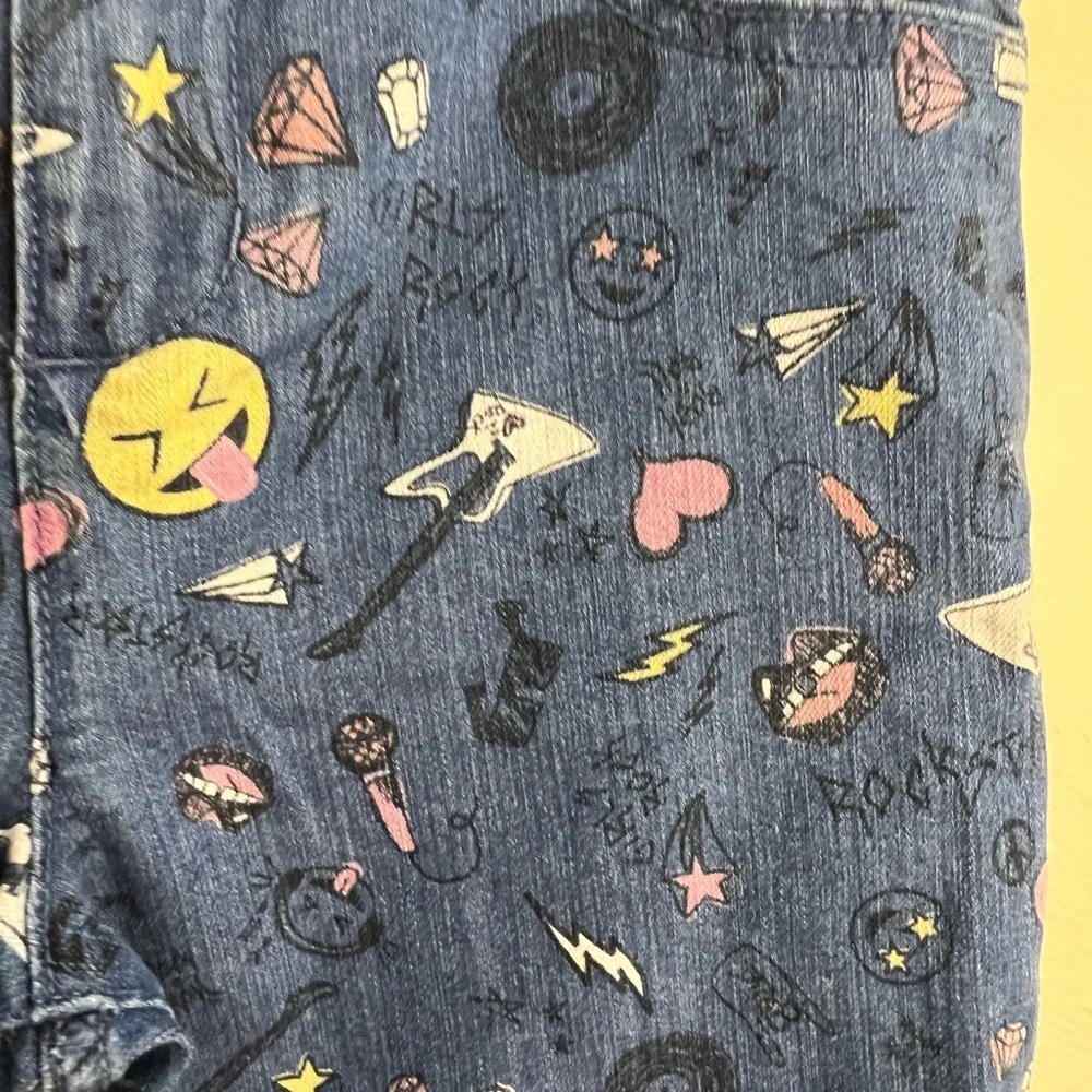 The‎ Children's Place Emoji Print Blue Jeans